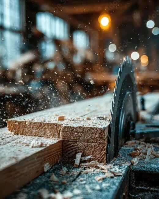 Stock-Foto „Woodworking process with a circular saw in a workshop during the day“ _ Adobe Stock.jpg